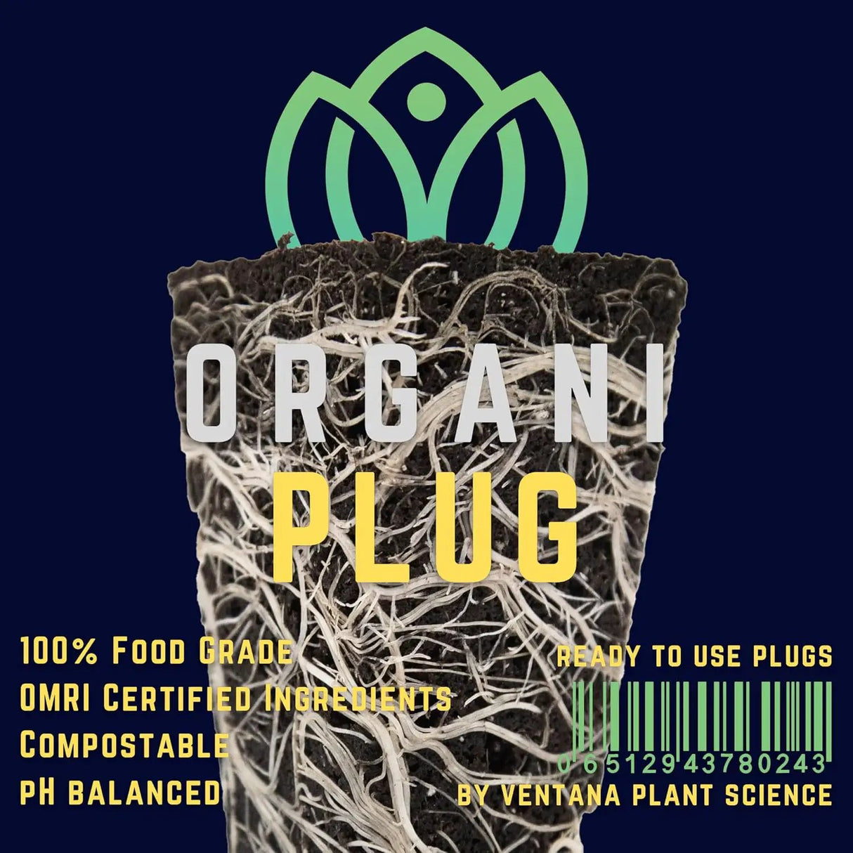 Organiplug - Clone and Seed Plugs by The Soil Makers