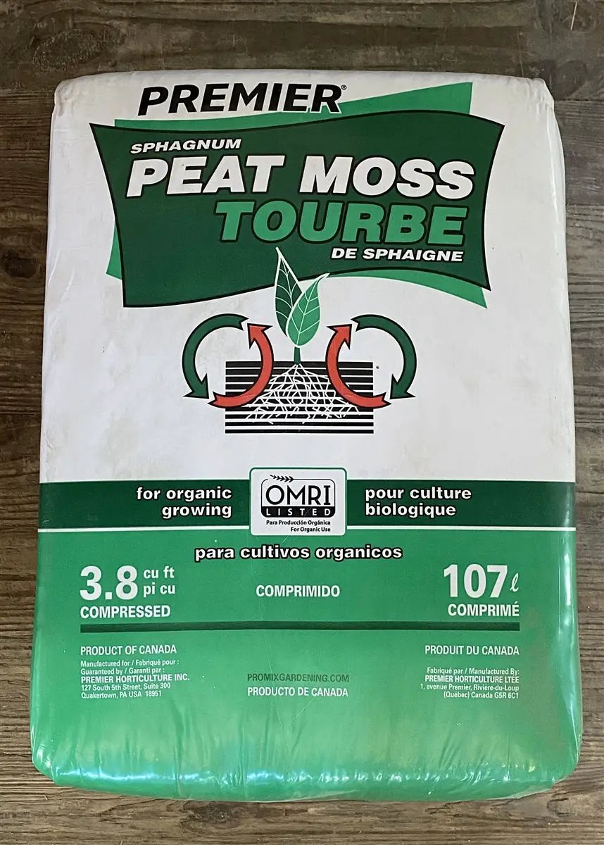 Peat Moss 3.8 cu ft by The Soil Makers