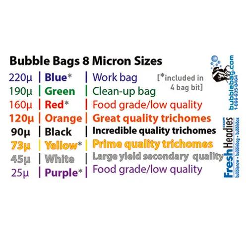 BubbleBags Wash Bags 5 gallon by The Soil Makers