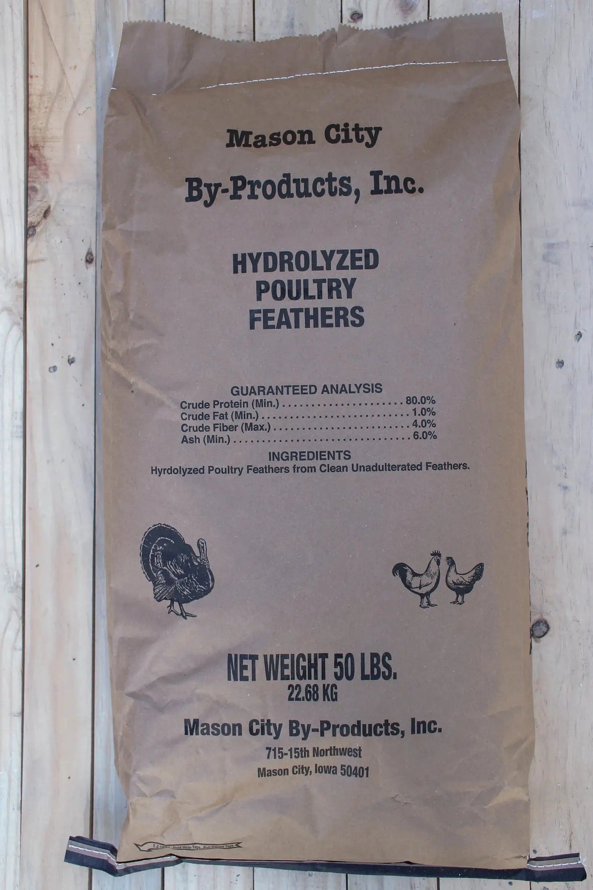 Feather Meal by The Soil Makers