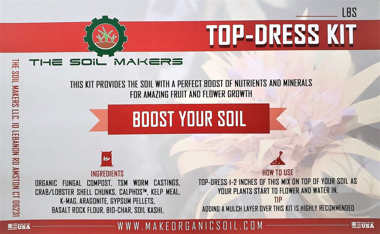 Bloom Top-Dress Kit by The Soil Makers