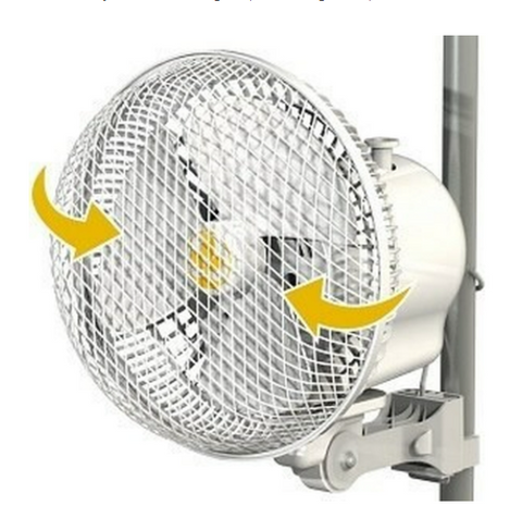 Secret Jardin 20w Oscillating Pole Monkey Fan
